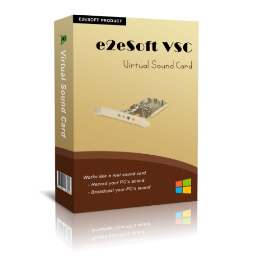虚拟声卡、虚拟音频、变声器软件 - e2eSoft VSC 屏幕截图